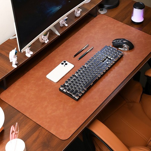 Waterproof leather desk pad - pu,
