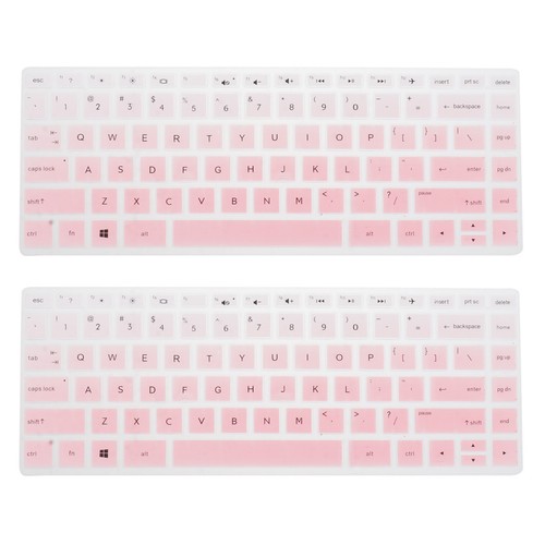 Pink silicone keyboard cover - pink,