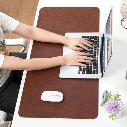 Waterproof leather desk pad - waterproof, pu
