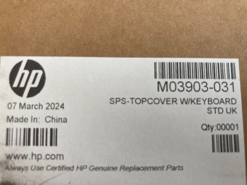 New genuine m03903 - new, uk